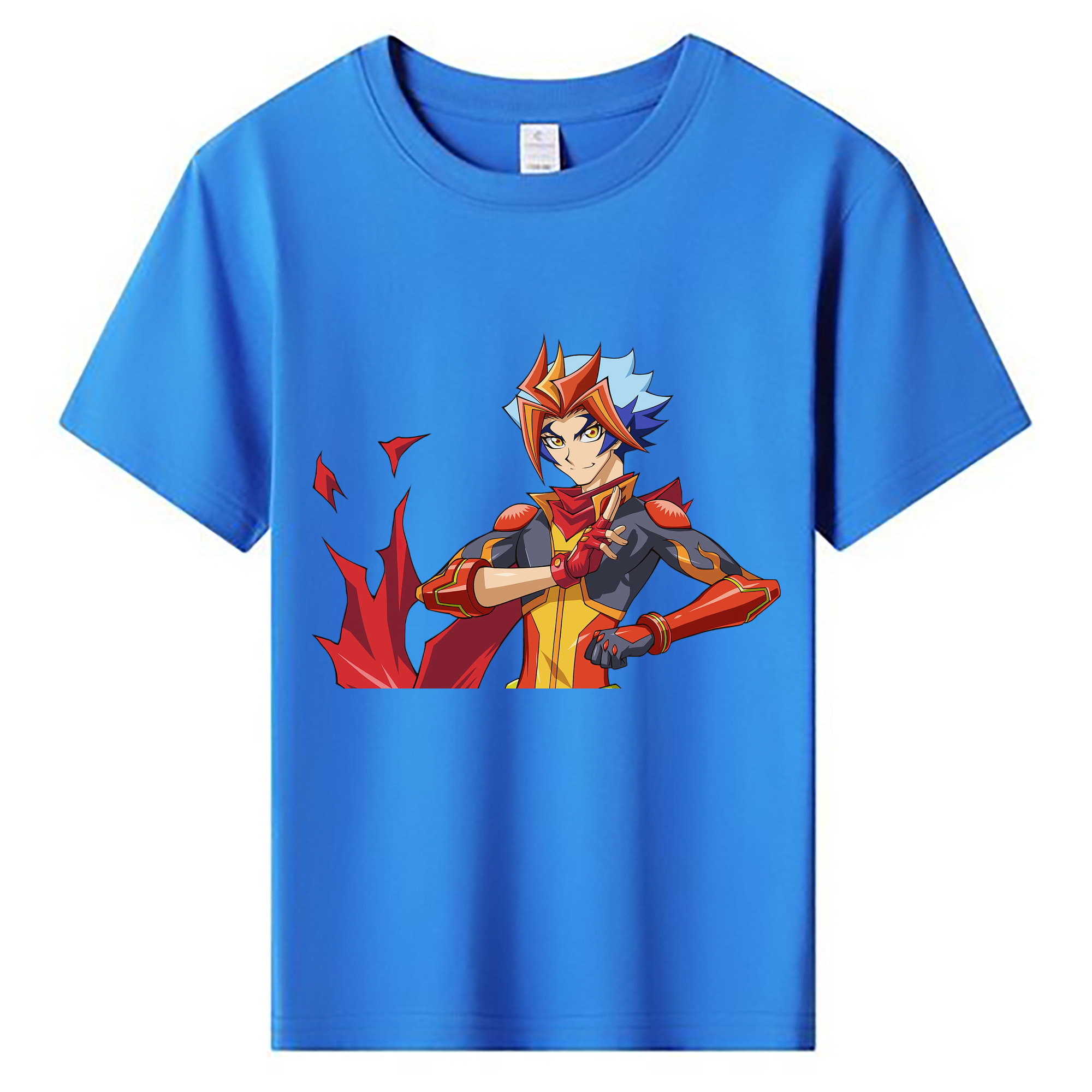 （画像用） 遊☆戯☆王 Yu-Gi-Oh! 綿100％キッズTシャツ（フロントプリント）